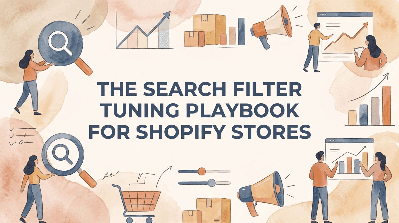 The Search Filter Tuning Playbook for Shopify Stores