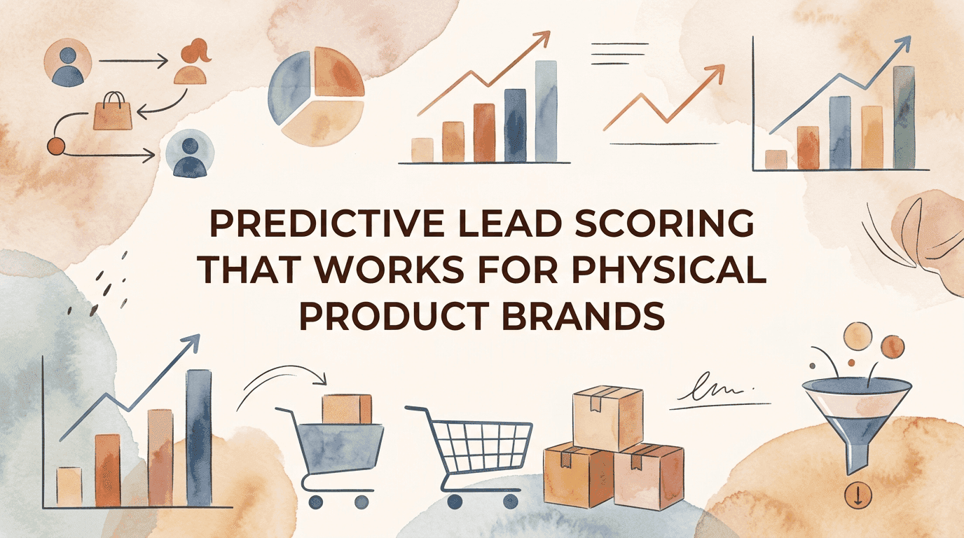 Predictive Lead Scoring That Works For Physical Product Brands
