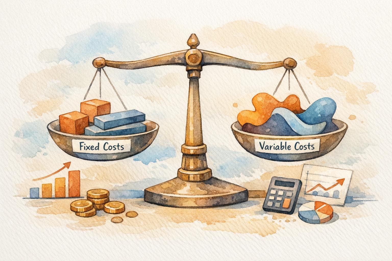 Checklist: Fixed vs Variable Costs for Startups