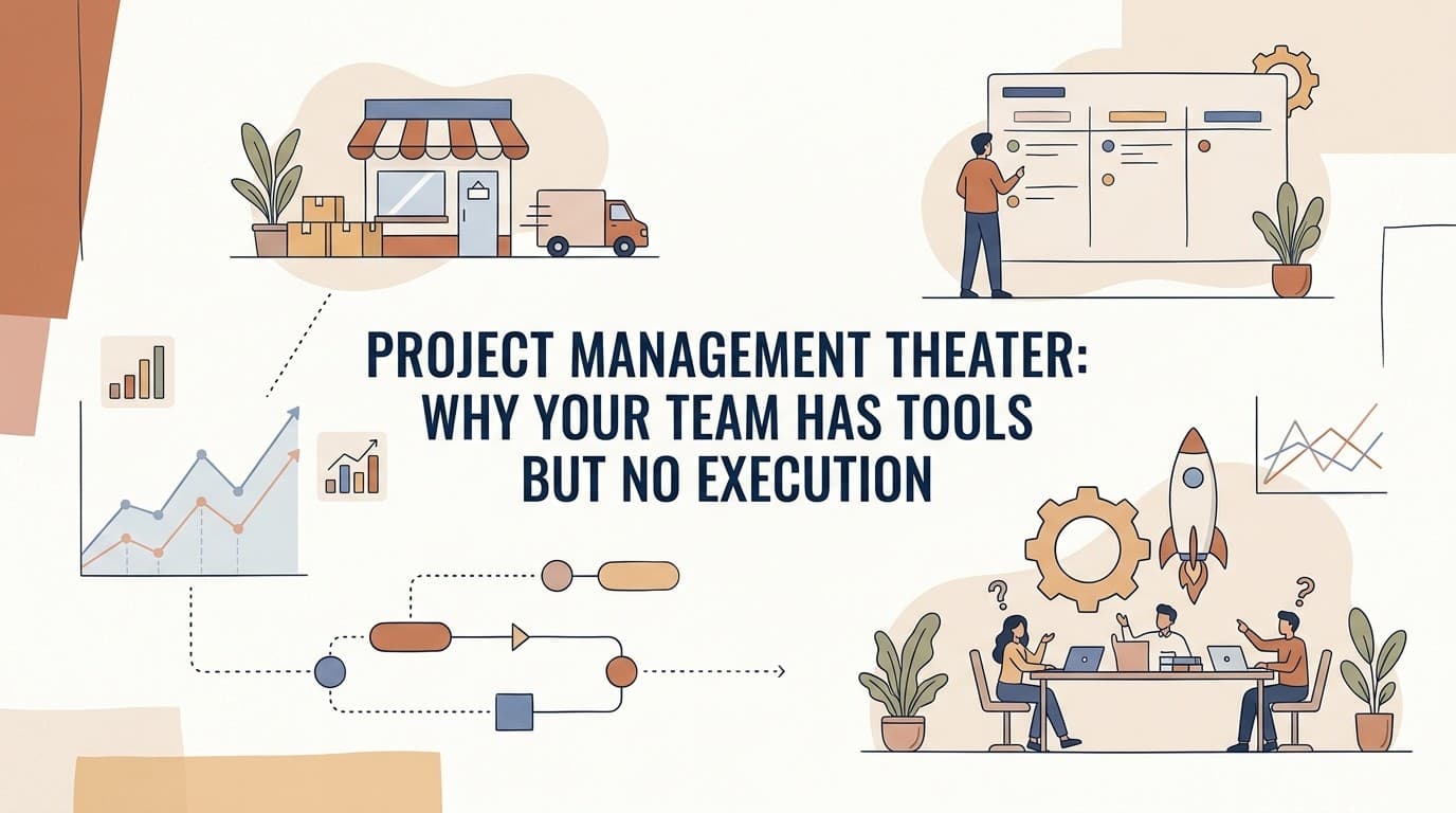 Project Management Theater: Why Your Team Has Tools But No Execution