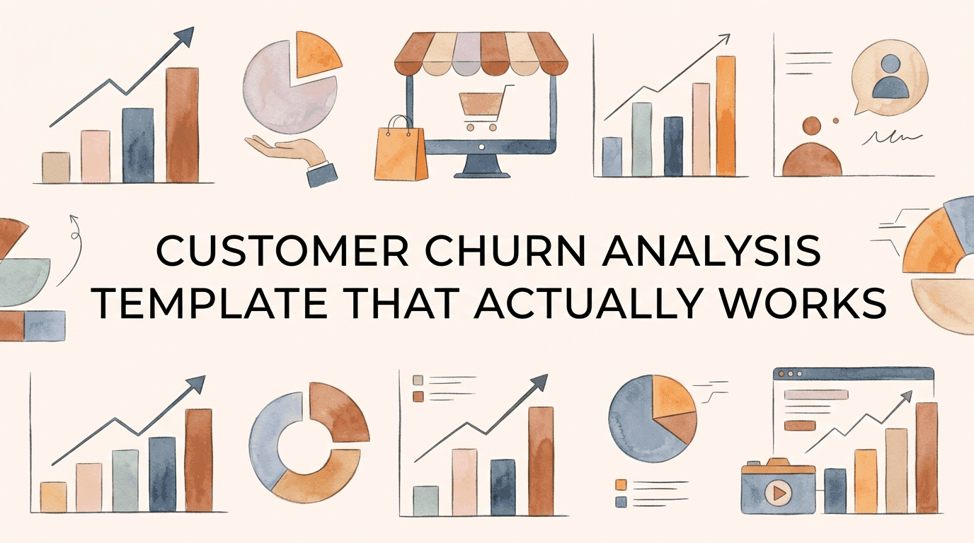 Customer Churn Analysis Template That Actually Works