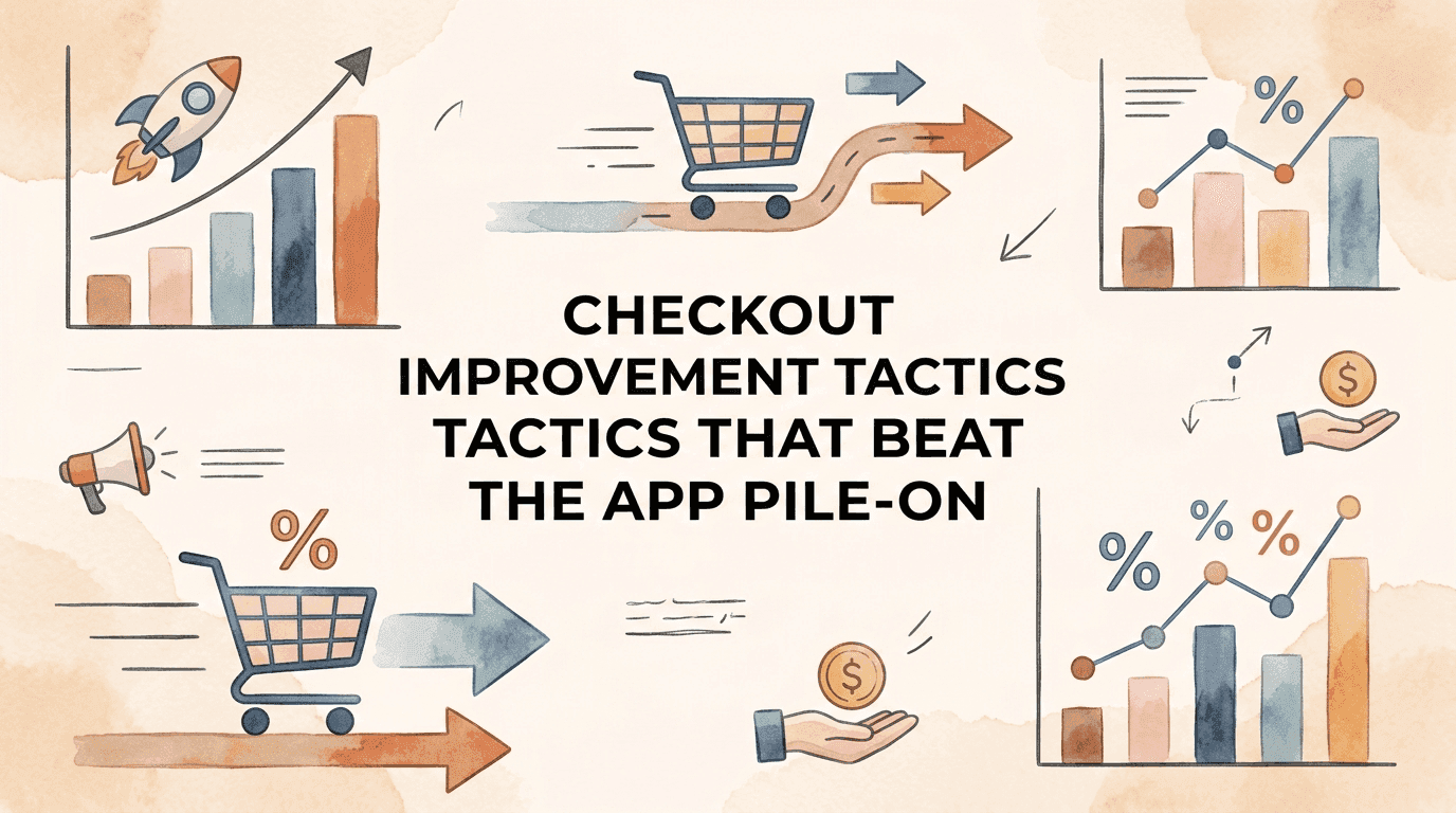 Checkout Improvement Tactics That Beat the App Pile-On