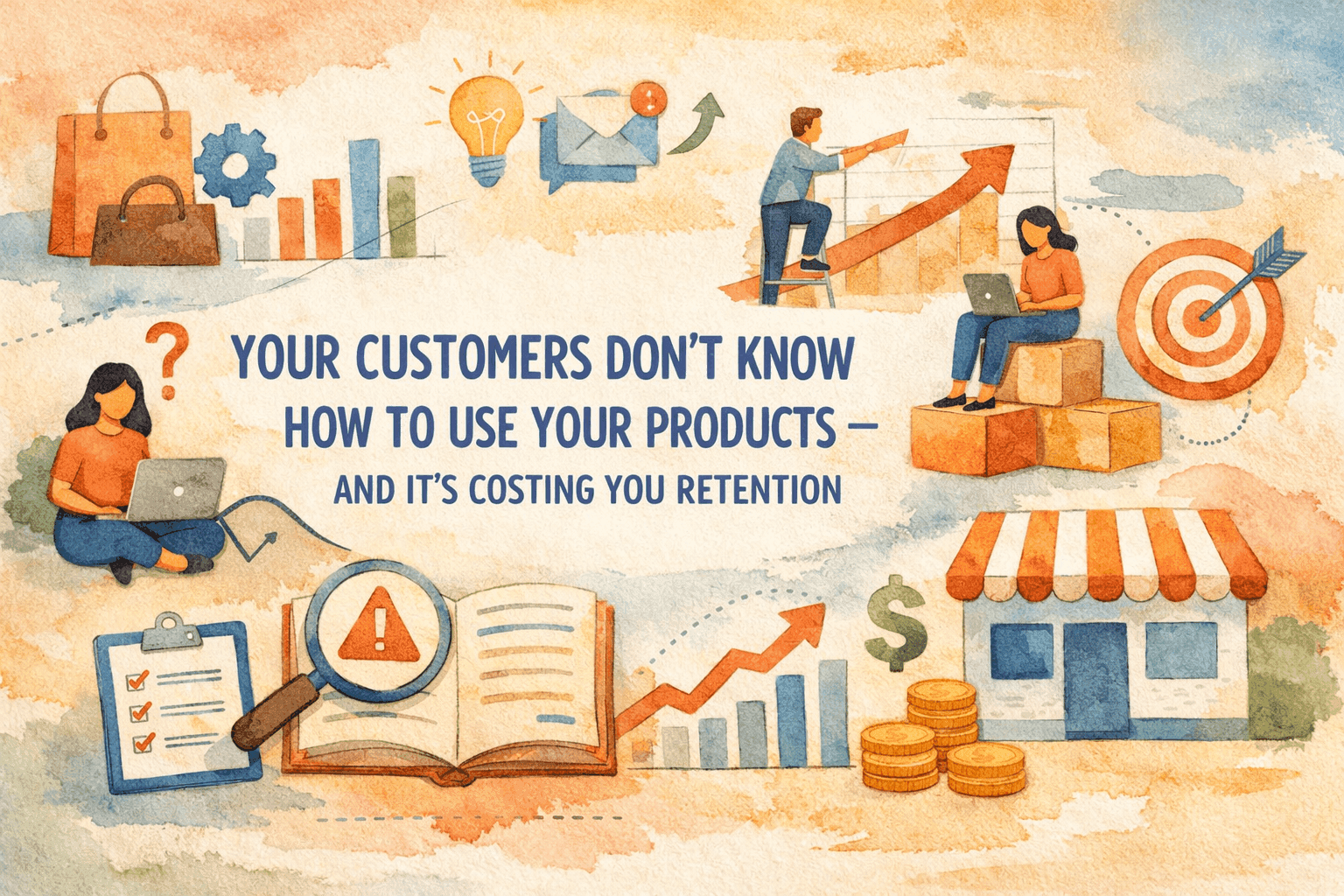 Your Customers Don't Know How to Use Your Products - And It's Costing You Retention
