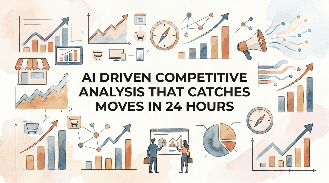 AI Driven Competitive Analysis That Catches Moves in 24 Hours