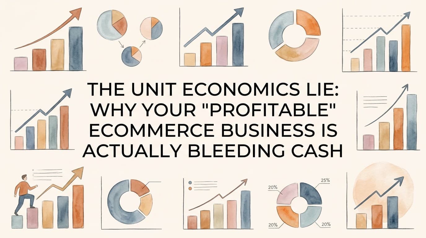The Unit Economics Lie: Why Your "Profitable" eCommerce Business Is Actually Bleeding Cash