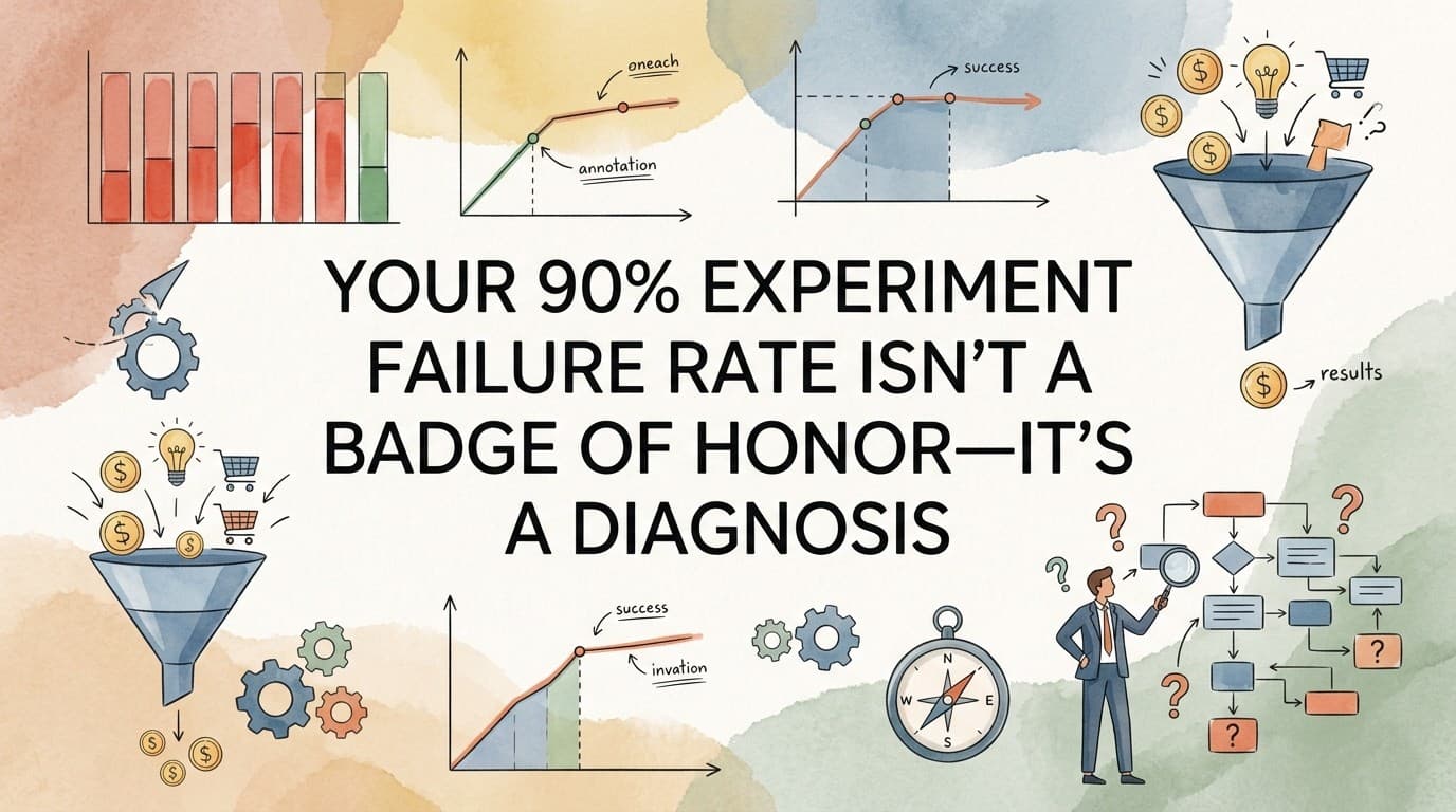 Your 90% Experiment Failure Rate Isn't a Badge of Honor-It's a Diagnosis