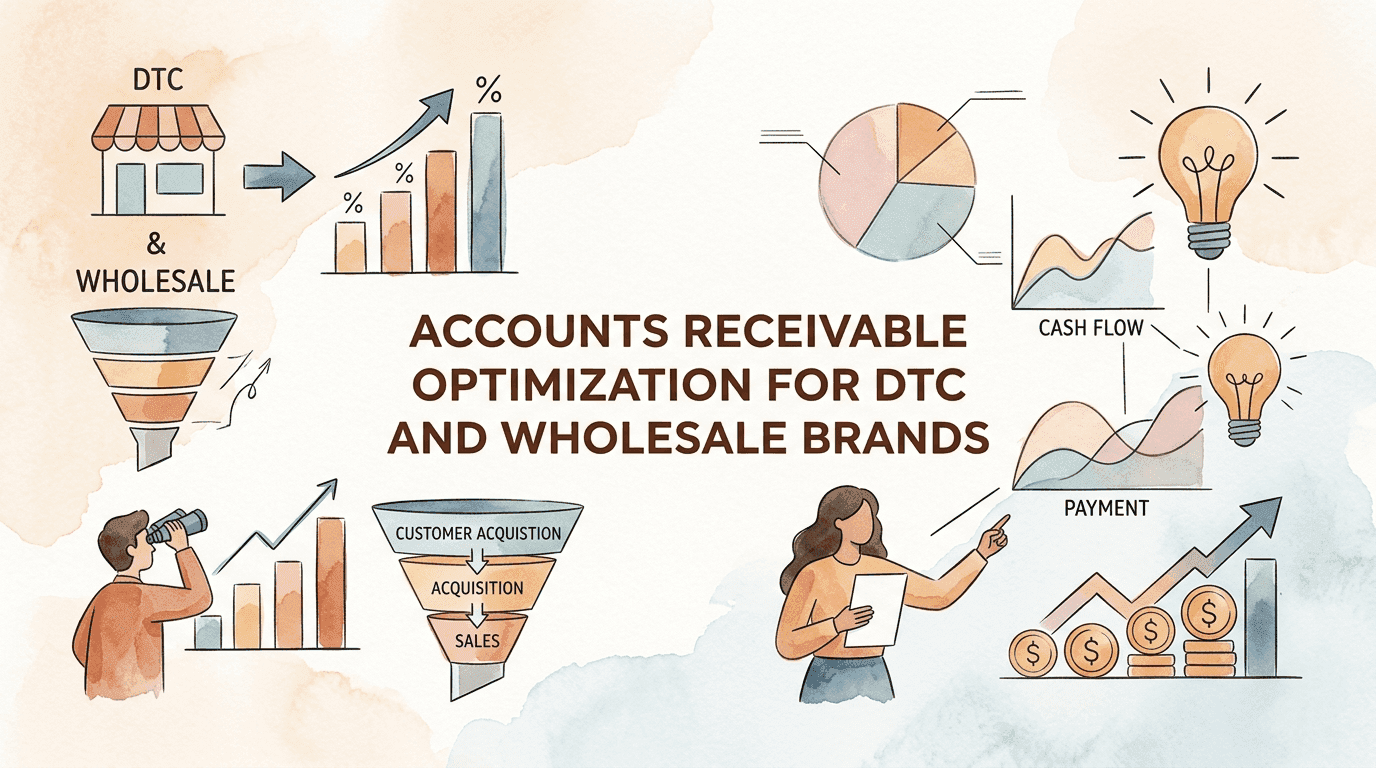 Accounts Receivable Optimization for DTC and Wholesale Brands