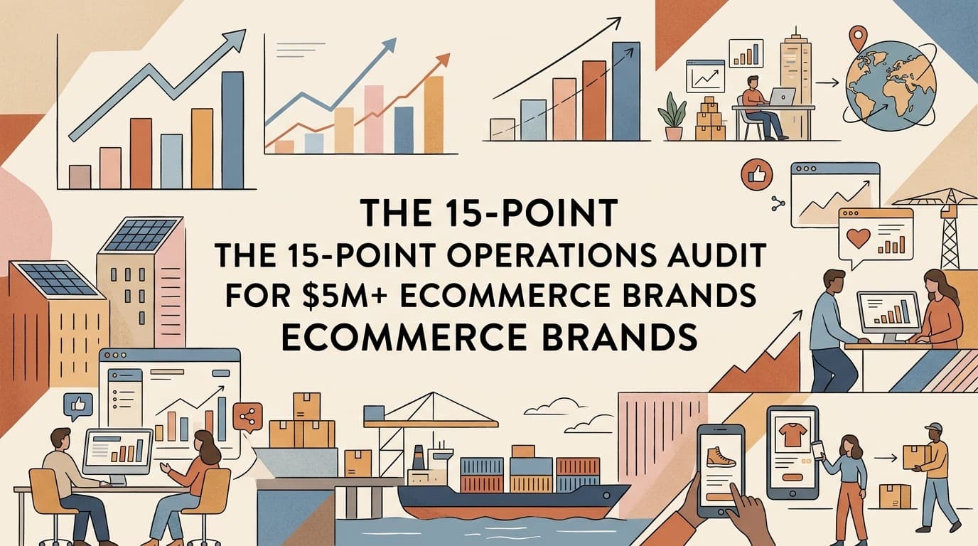 The 15-Point Operations Audit for $5M+ eCommerce Brands