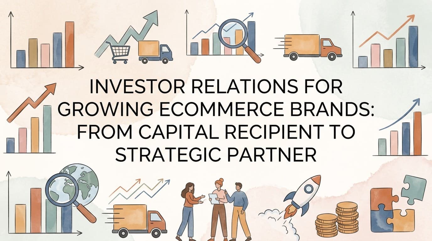 Investor Relations for Growing eCommerce Brands: From Capital Recipient to Strategic Partner