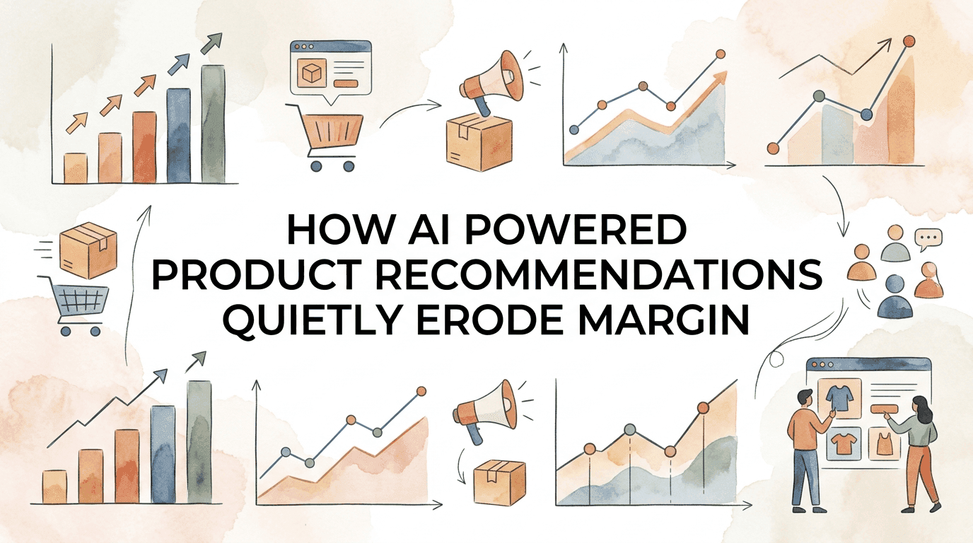 How AI Powered Product Recommendations Quietly Erode Margin