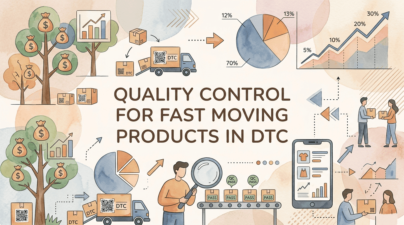 Quality Control for Fast Moving Products in DTC
