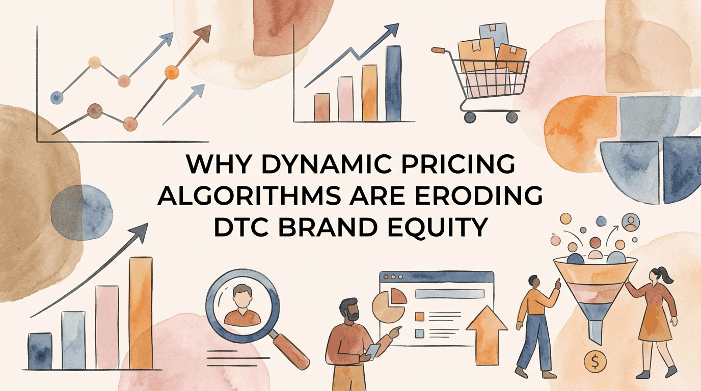 Why Dynamic Pricing Algorithms Are Eroding DTC Brand Equity
