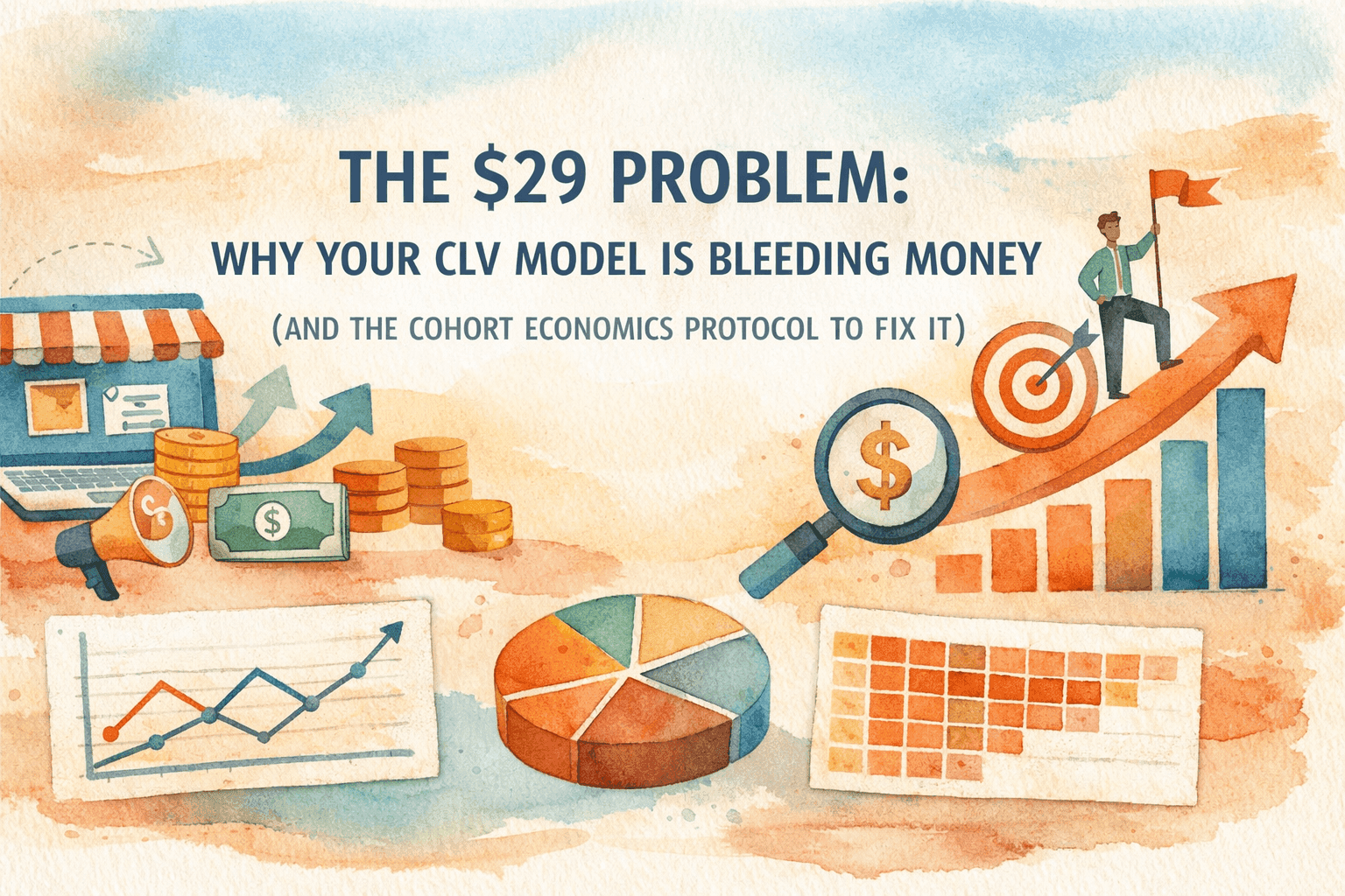 The $29 Problem: Why Your CLV Model Is Bleeding Money (And the Cohort Economics Protocol to Fix It)