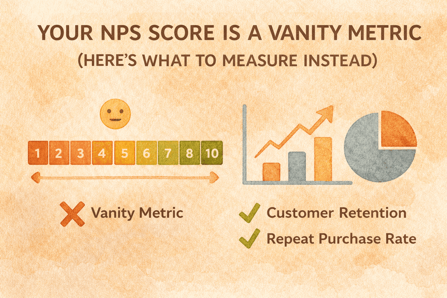 Your NPS Score Is a Vanity Metric (Here's What to Measure Instead)