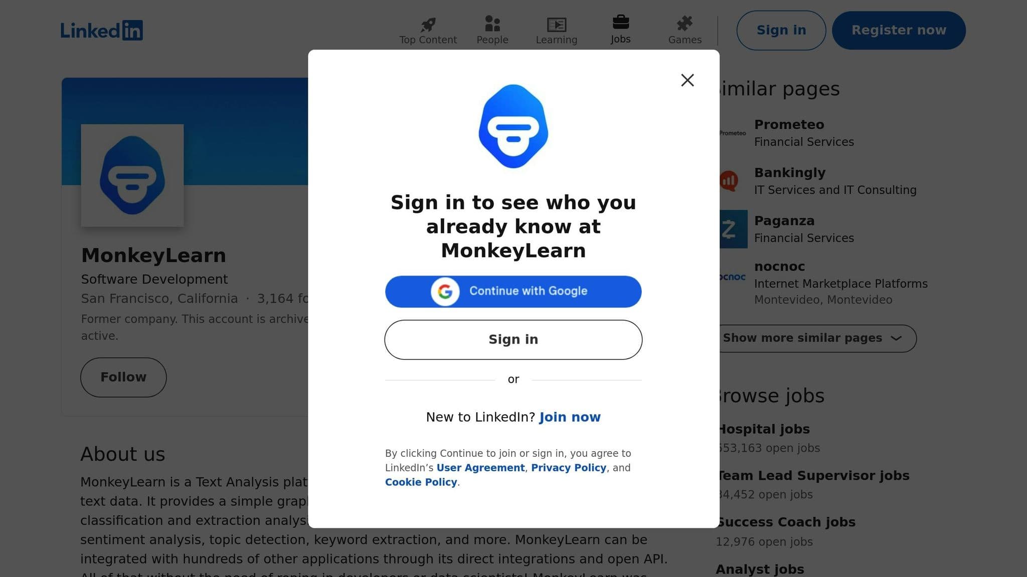 MonkeyLearn