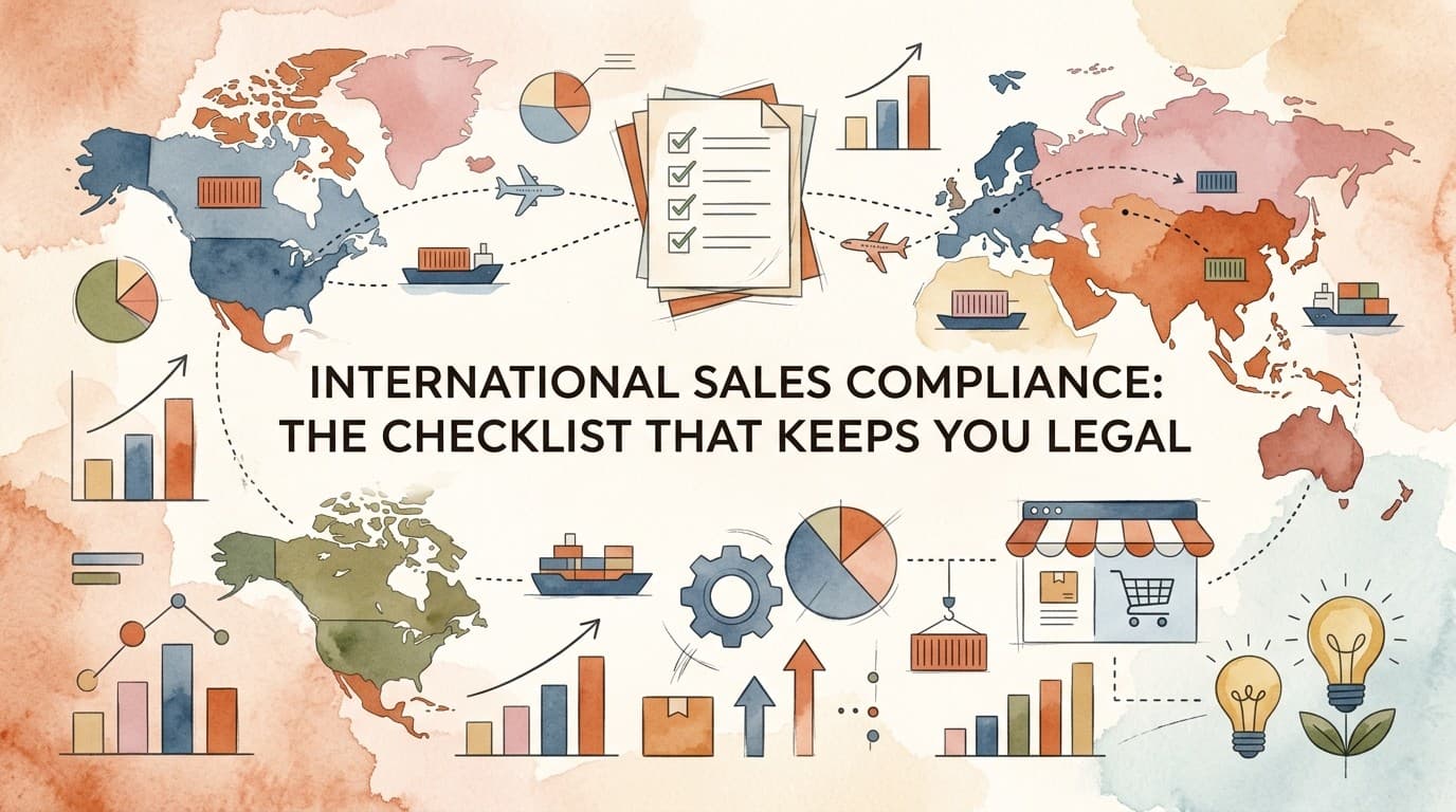 International Sales Compliance: The Checklist That Keeps You Legal