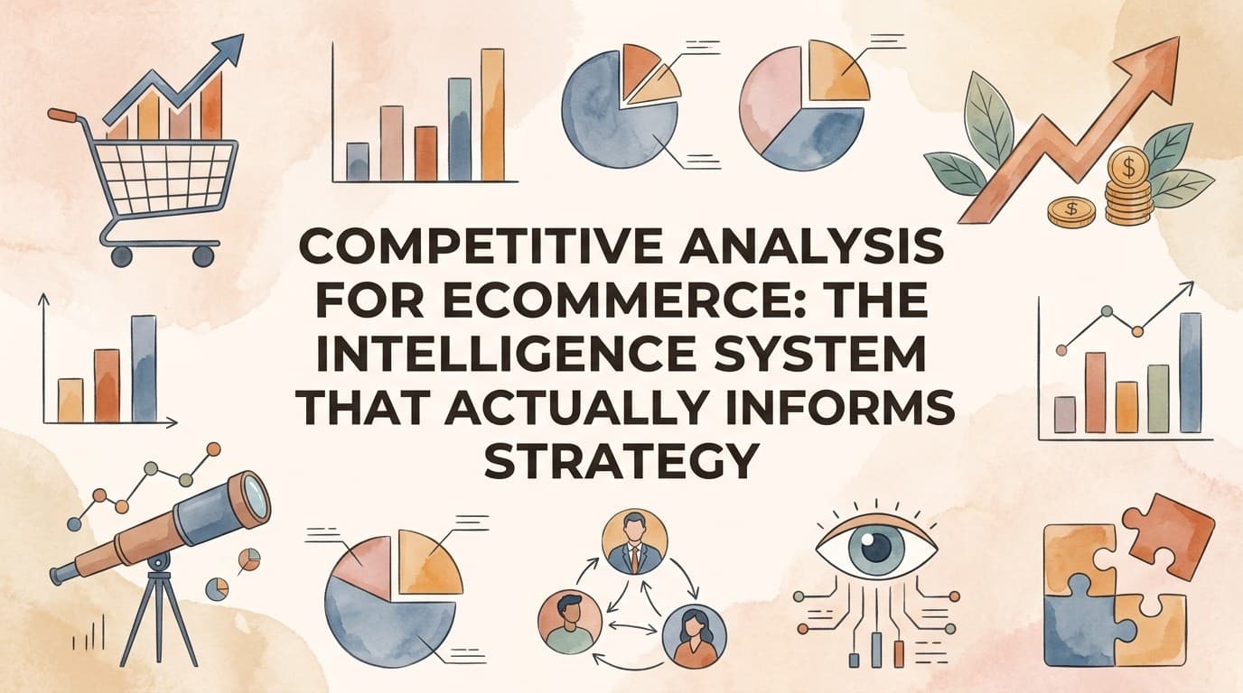Competitive Analysis for eCommerce: The Intelligence System That Actually Informs Strategy