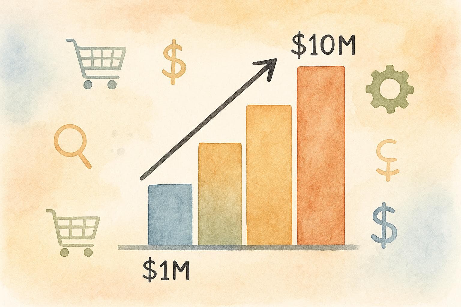The Complete Guide to Scaling eCommerce from $1M to $10M