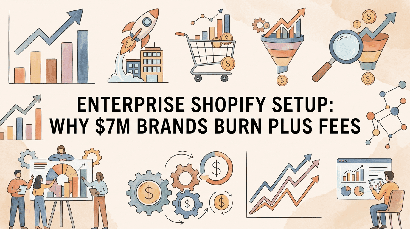 Enterprise Shopify Setup: Why $7M Brands Burn Plus Fees