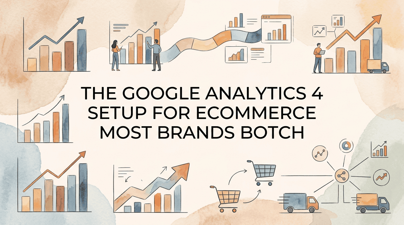 The Google Analytics 4 Setup for Ecommerce Most Brands Botch