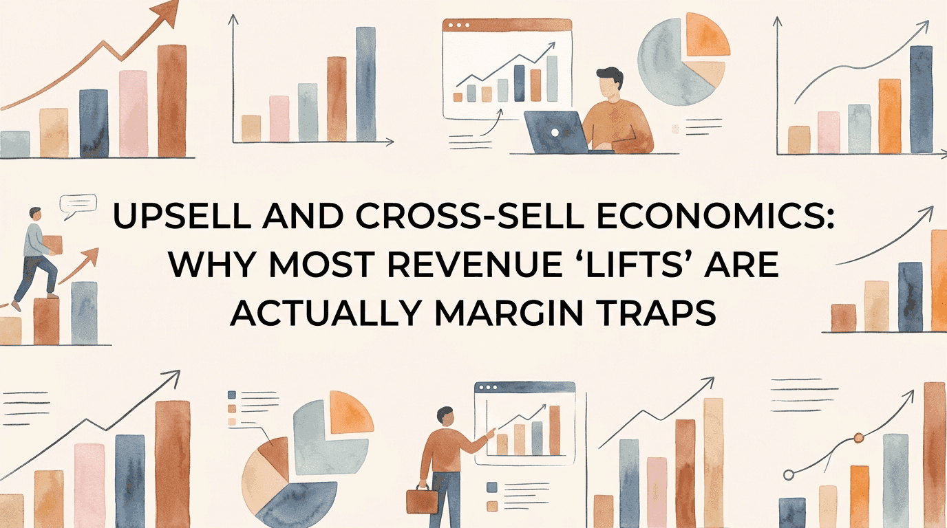 Upsell and Cross-Sell Economics: Why Most Revenue "Lifts" Are Actually Margin Traps
