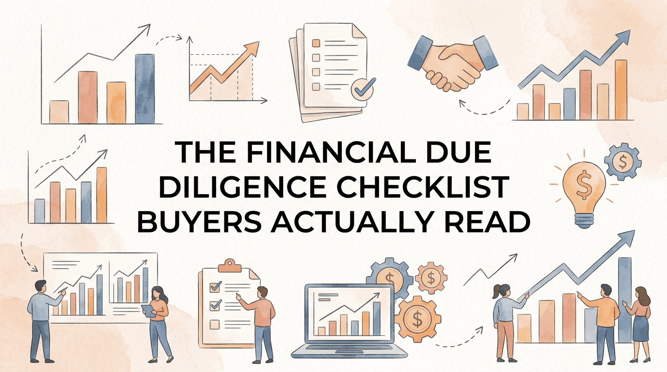 The Financial Due Diligence Checklist Buyers Actually Read