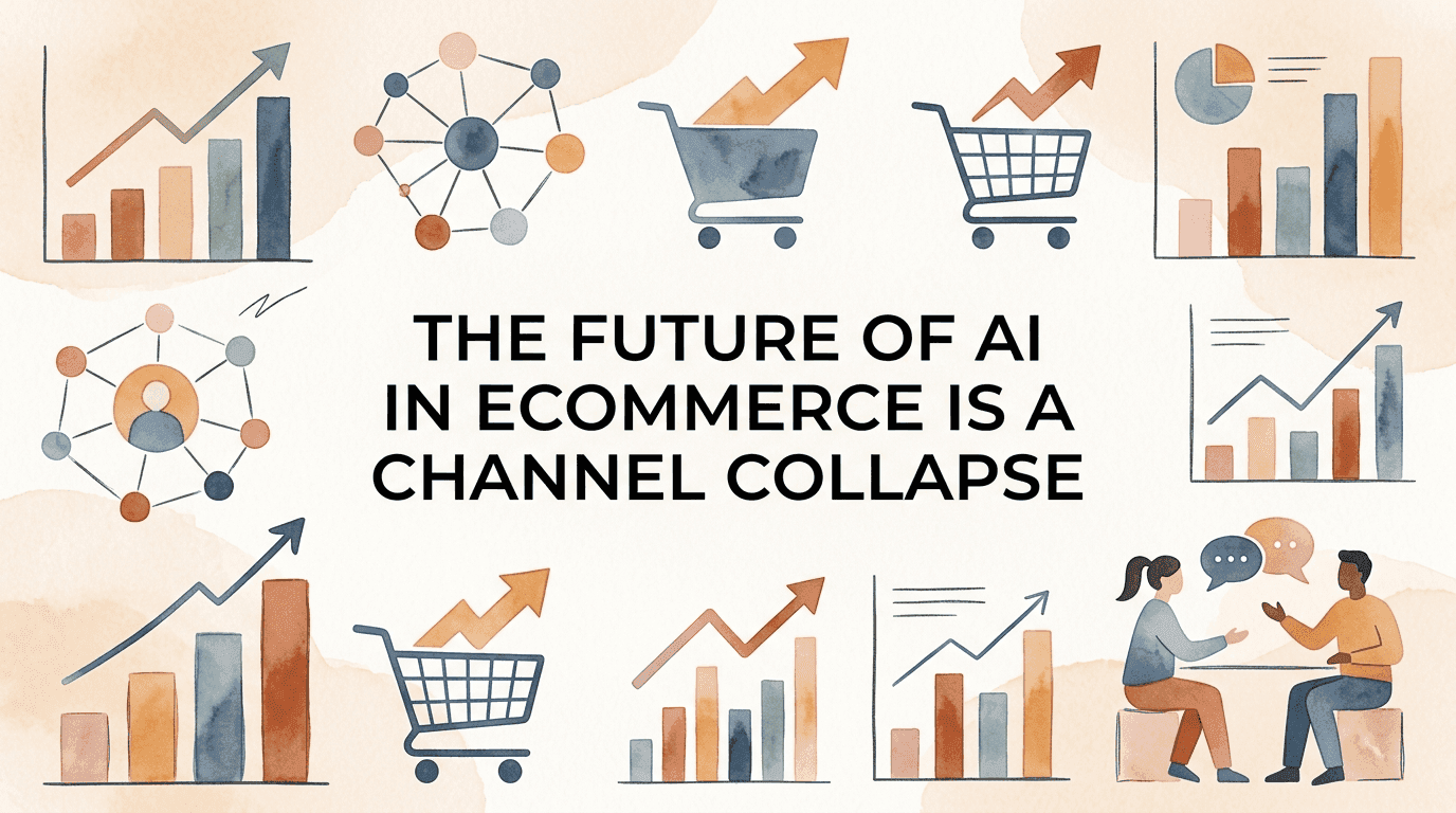 The Future of AI in Ecommerce Is a Channel Collapse