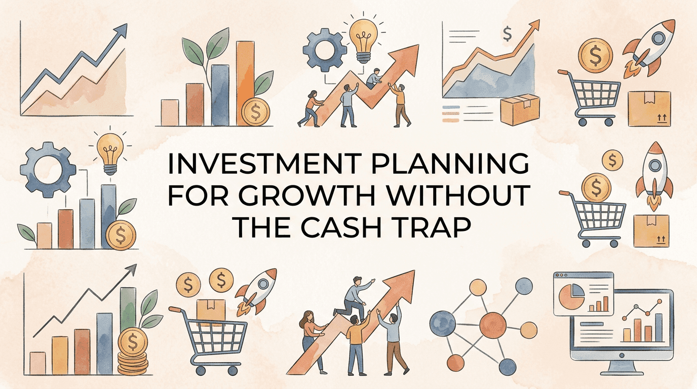 Investment Planning for Growth Without the Cash Trap