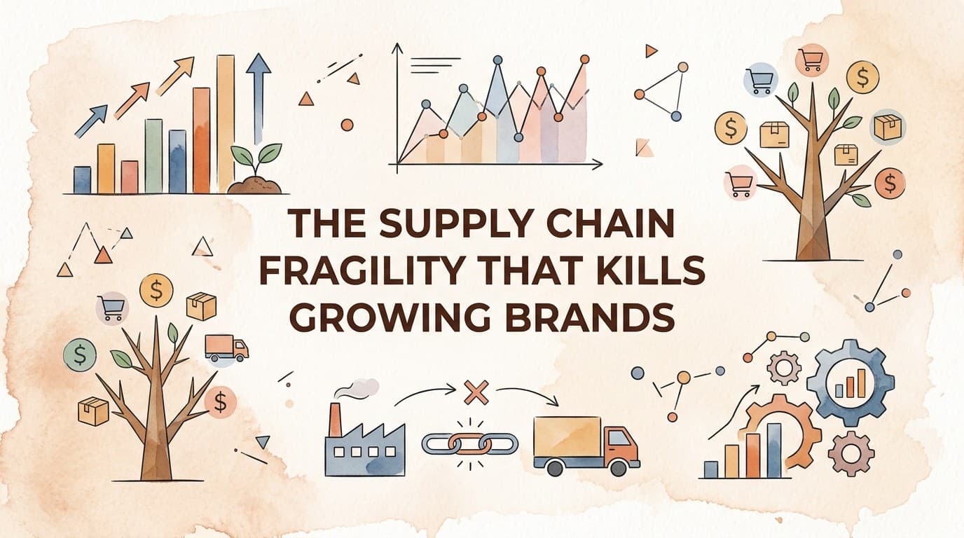 The Supply Chain Fragility That Kills Growing Brands