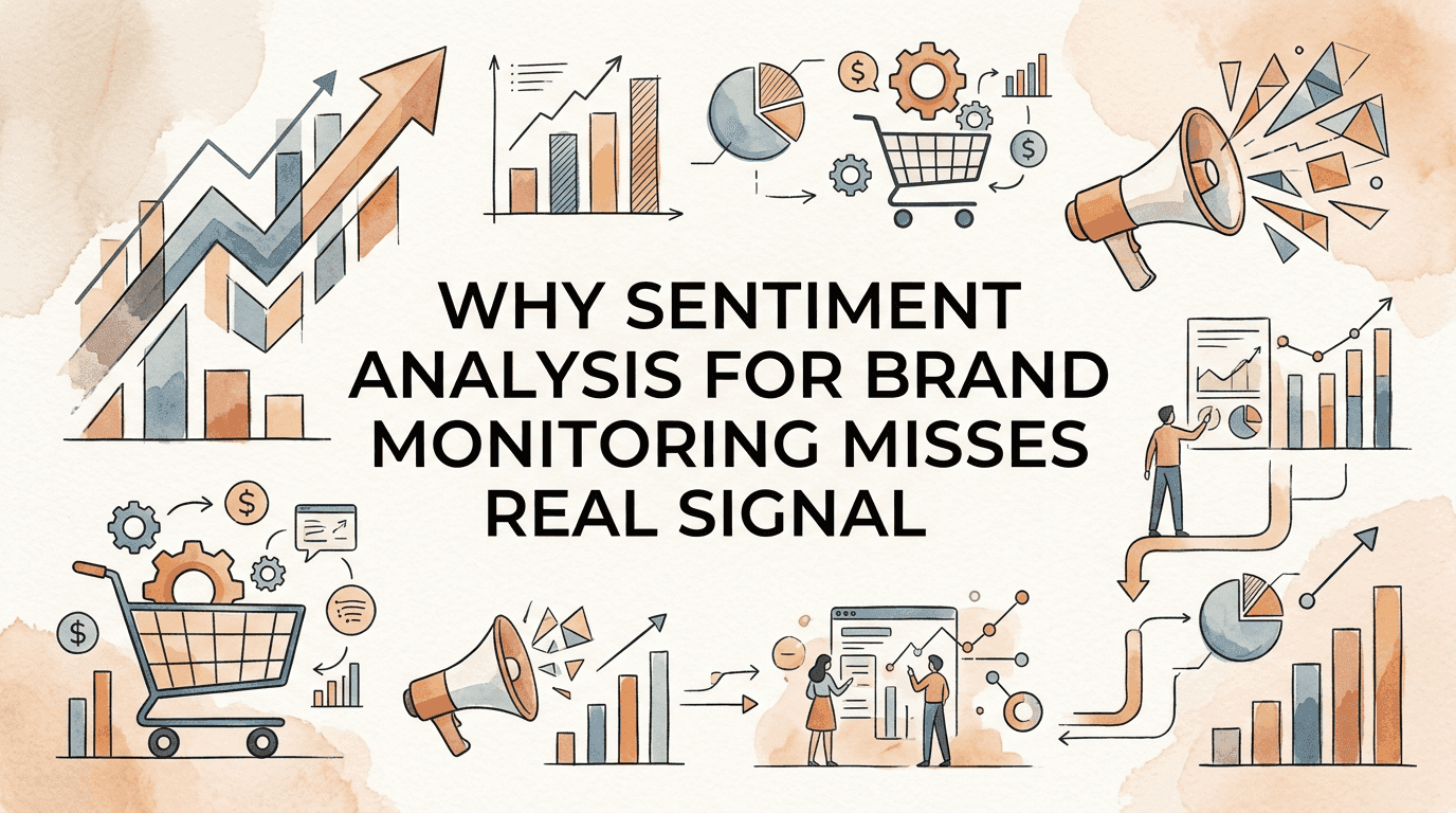 Why Sentiment Analysis For Brand Monitoring Misses Real Signal