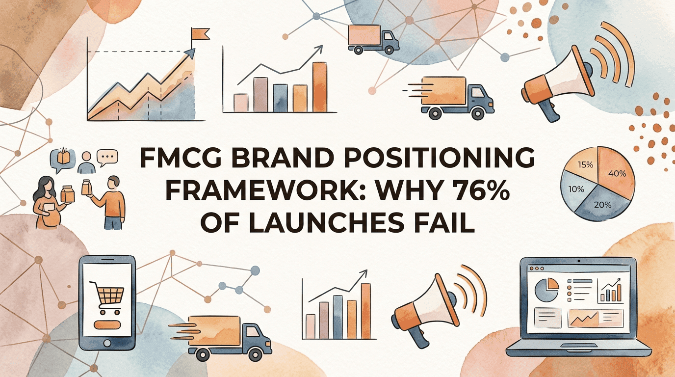 FMCG Brand Positioning Framework: Why 76% of Launches Fail