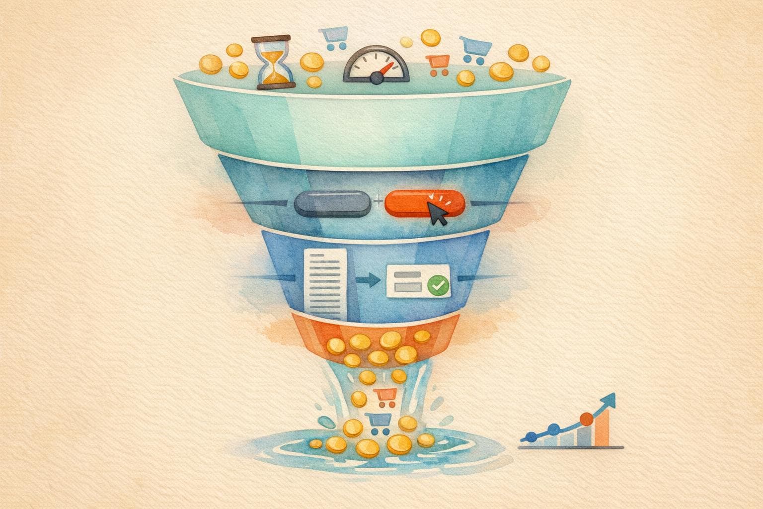 Funnel Bottlenecks: Causes and Solutions
