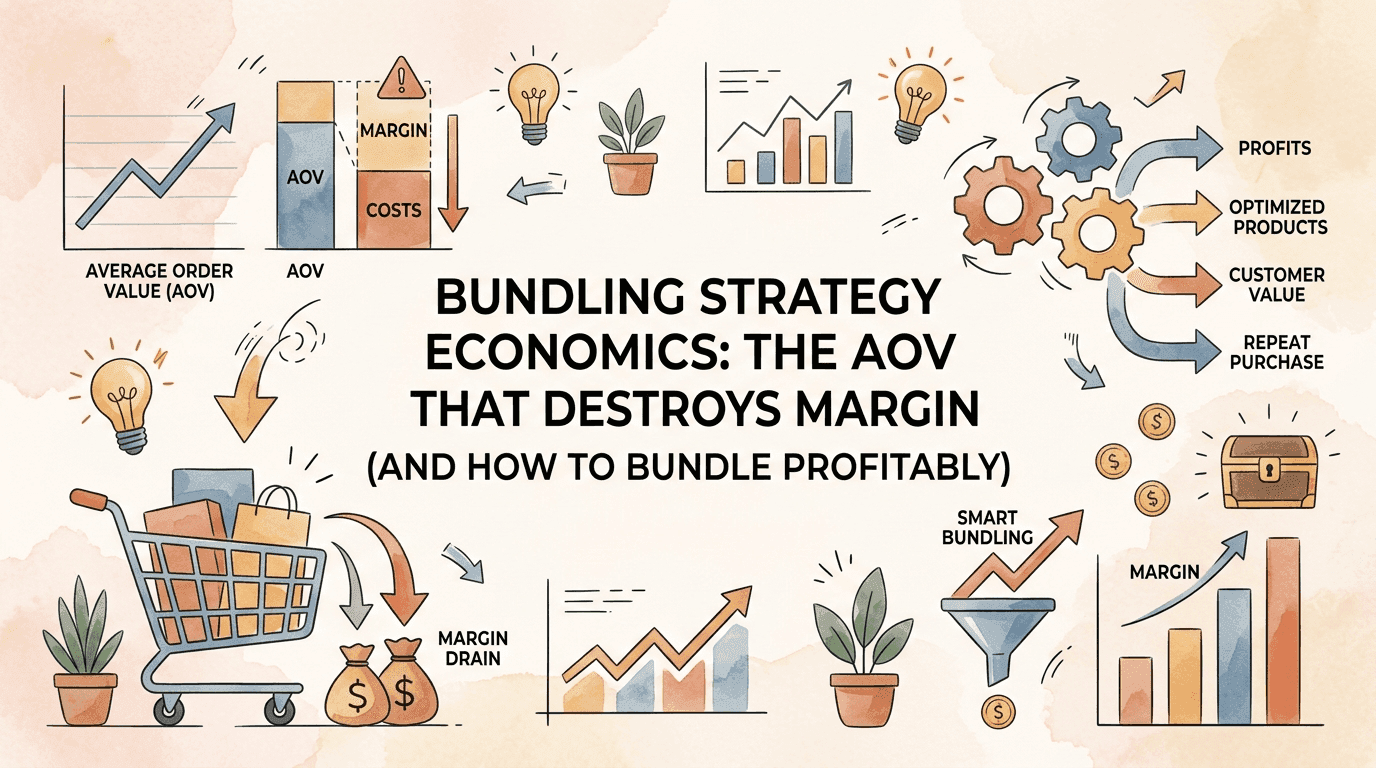 Bundling Strategy Economics: The AOV Trap That Destroys Margin (And How to Bundle Profitably)