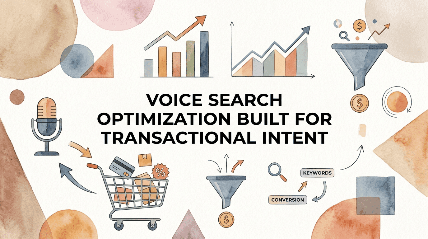 Voice Search Optimization Built for Transactional Intent